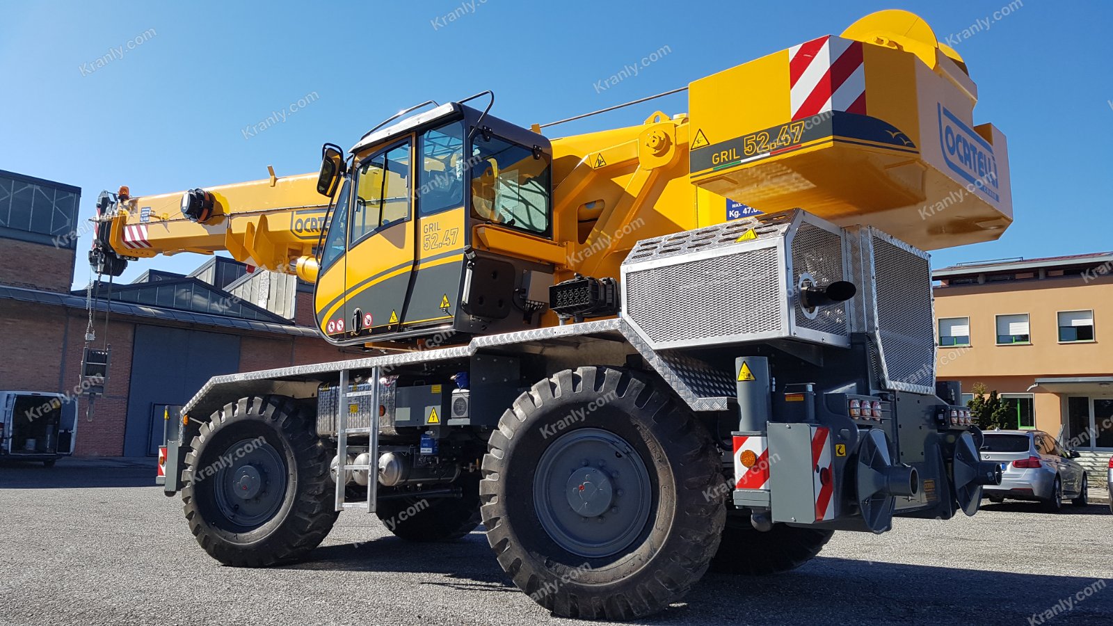 2026 Locatelli GRIL 52.47 rough-terrain crane, 45 t lifting capacity