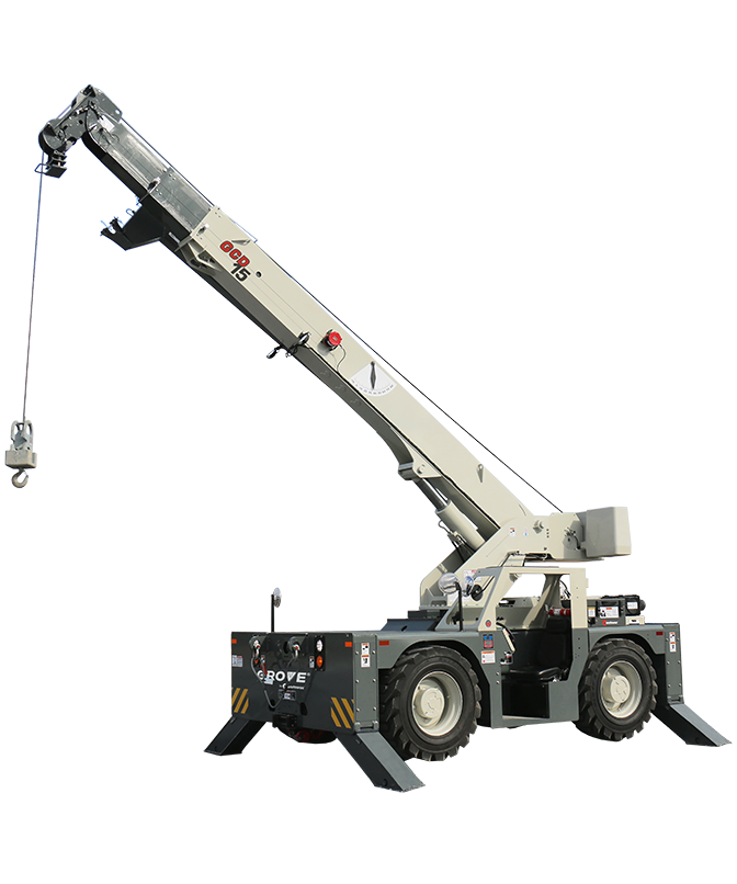 Grove GCD15 pick-and-carry crane, 14 t lifting capacity