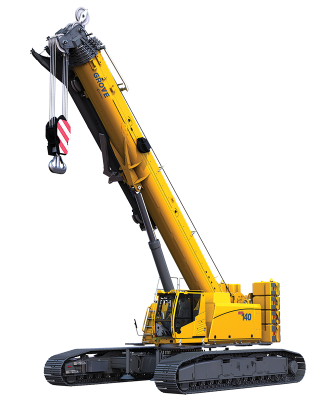 Grove GHC140 crawler crane, 127 t lifting capacity