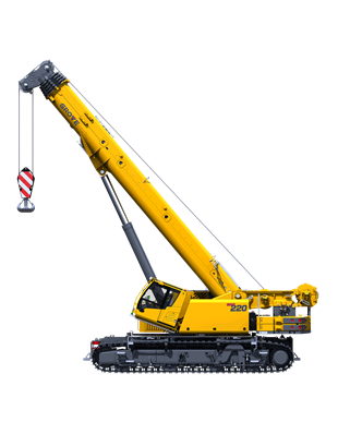 Grove GHC220 crawler crane, 200 t lifting capacity