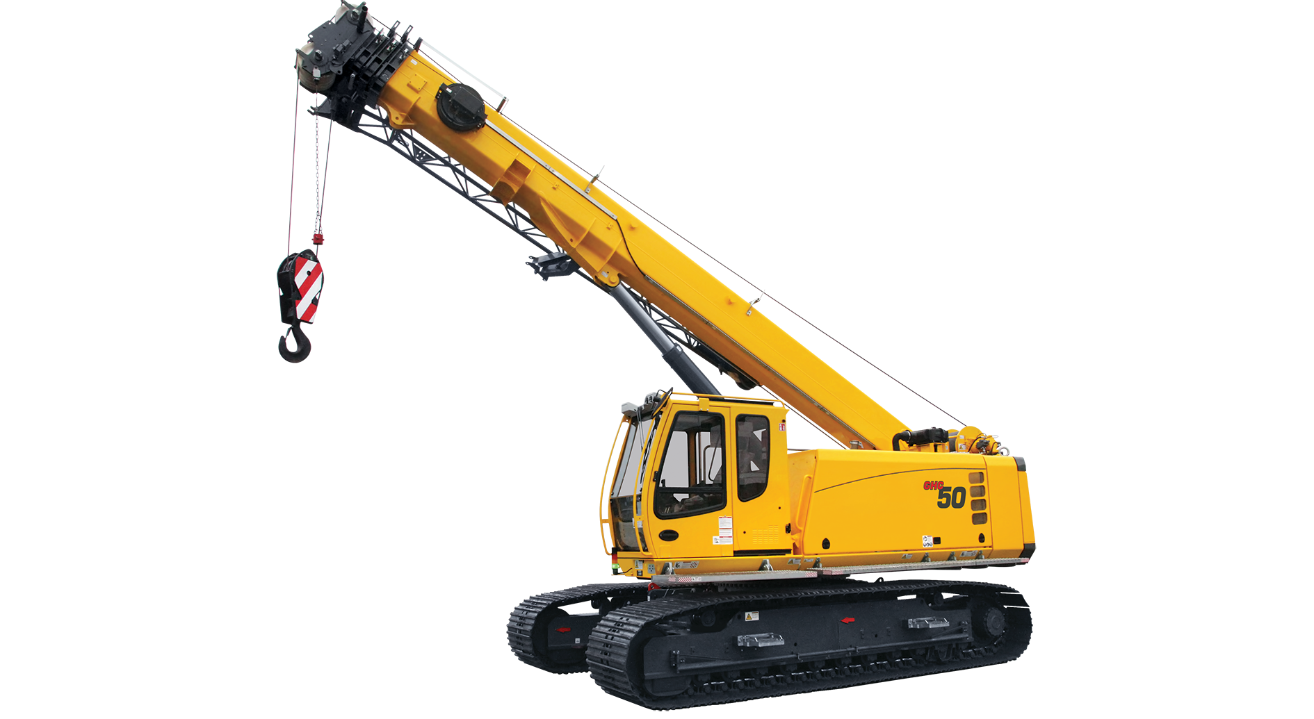 Grove GHC50 crawler crane, 45 t lifting capacity