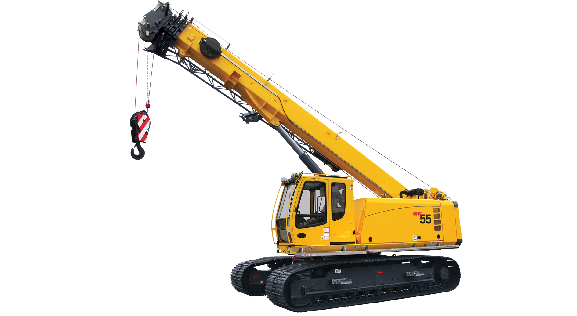 Grove GHC55 crawler crane, 50 t lifting capacity