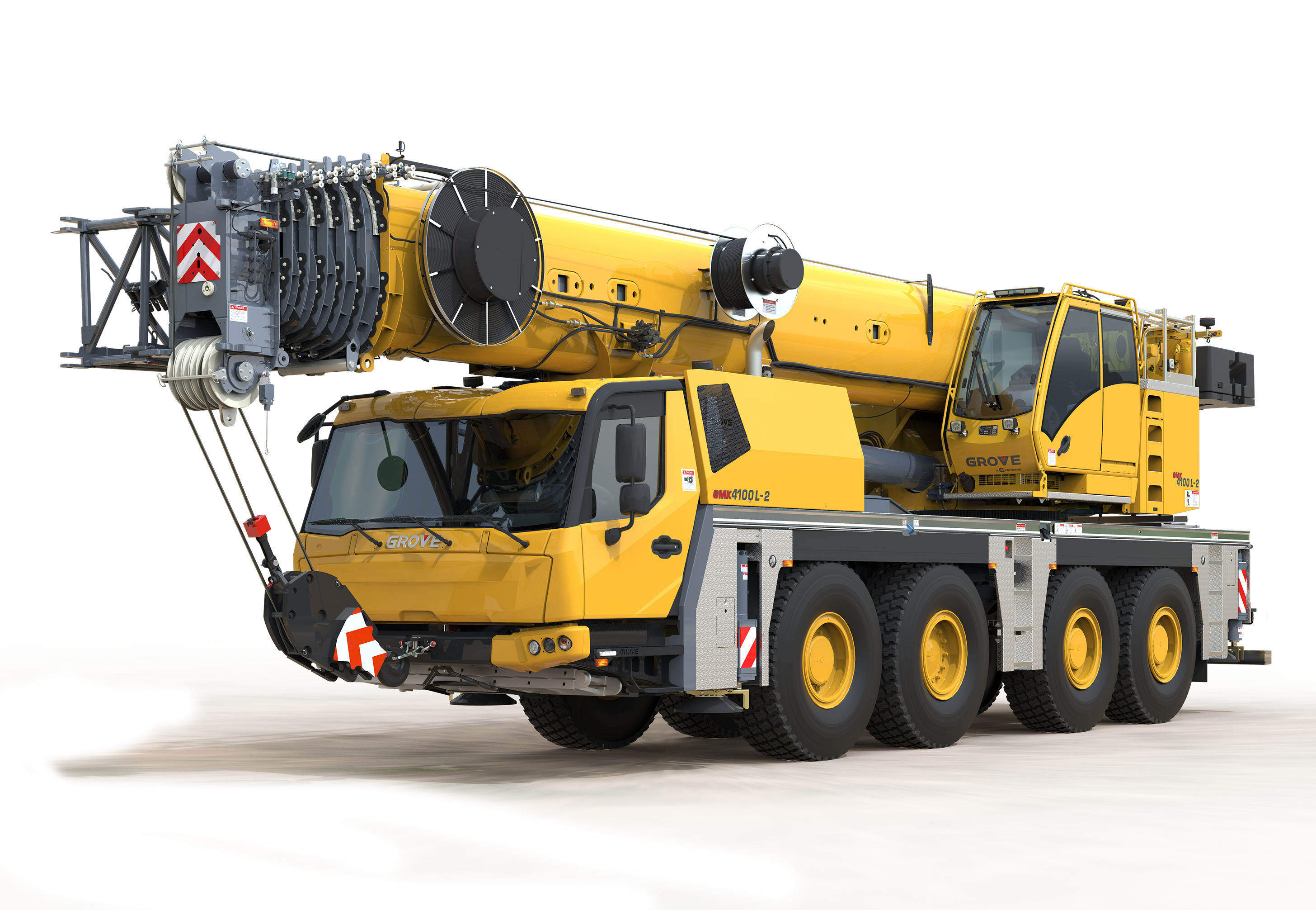 Grove GMK4100L-2 all-terrain crane, 100 t lifting capacity