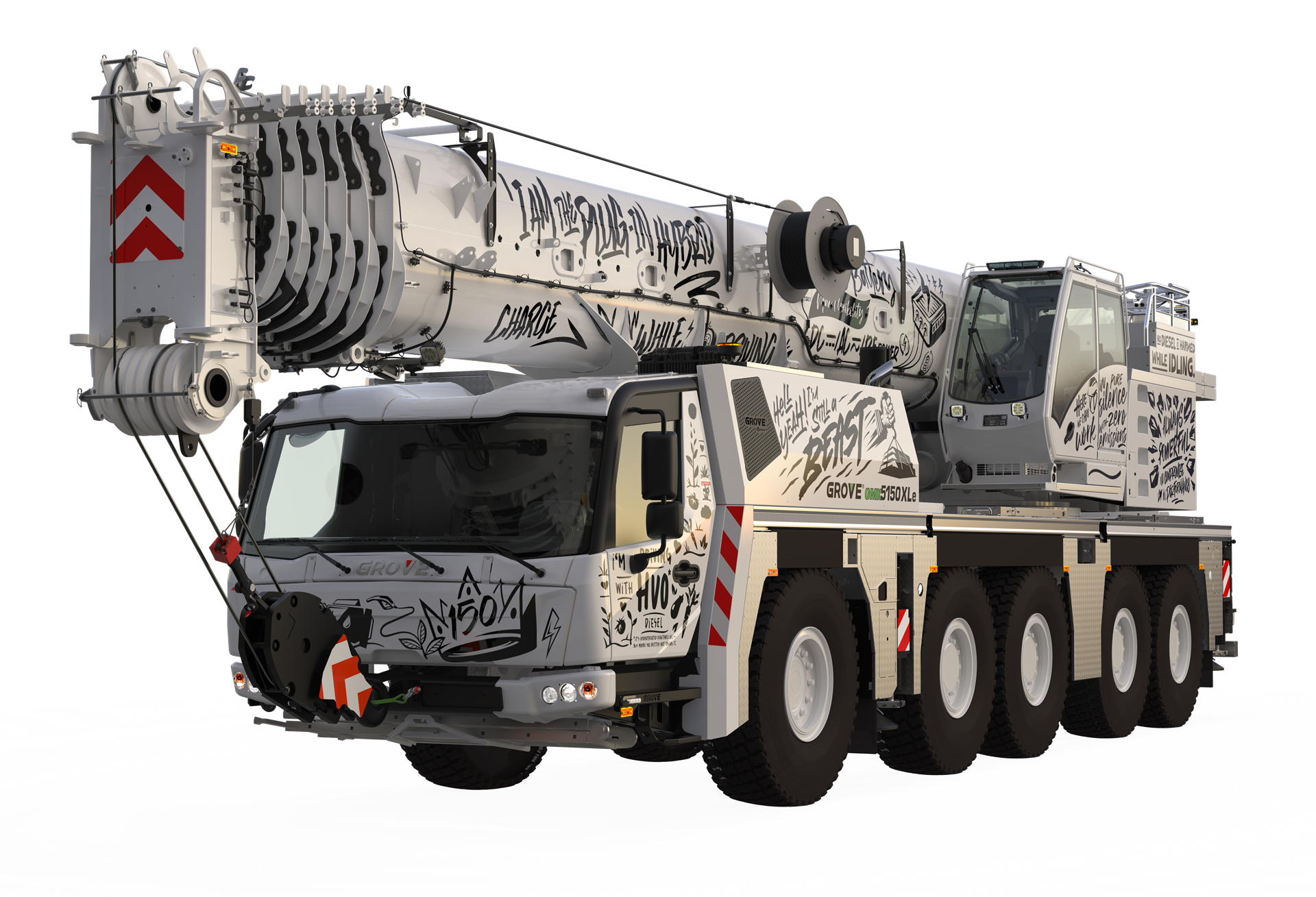 Grove GMK5150XLe all-terrain crane, 150 t lifting capacity