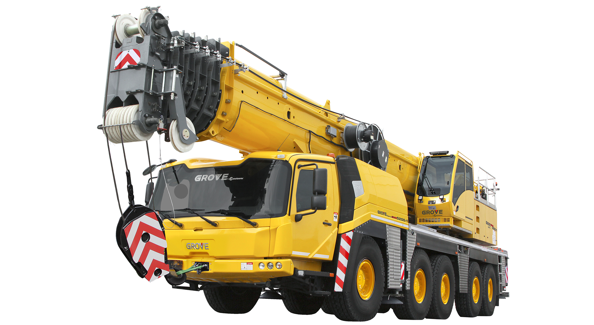 Grove GMK5200-1 all-terrain crane, 200 t lifting capacity
