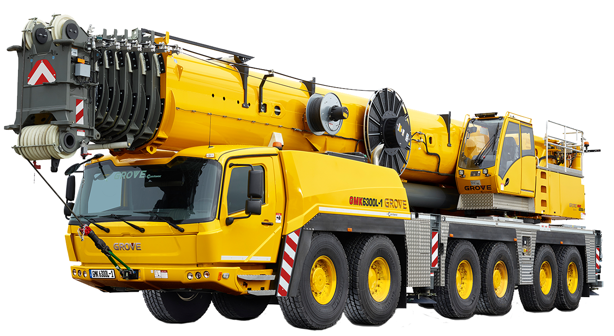 Grove GMK6300L-1 all-terrain crane, 300 t lifting capacity