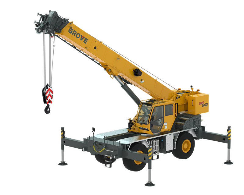Grove GRT540 rough-terrain crane, 40 t lifting capacity