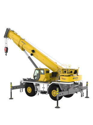 Grove GRT8100-1 rough-terrain crane, 100 t lifting capacity