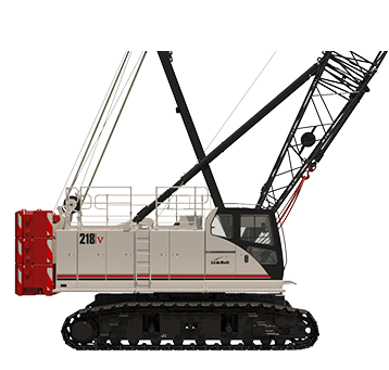 Link-Belt 218 V crawler crane, 100 t lifting capacity