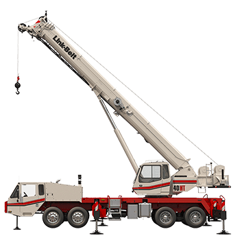 Link-Belt 40 HT truck-mounted crane, 40 t lifting capacity
