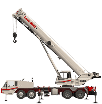 Link-Belt HTC-86100 truck-mounted crane, 85 t lifting capacity