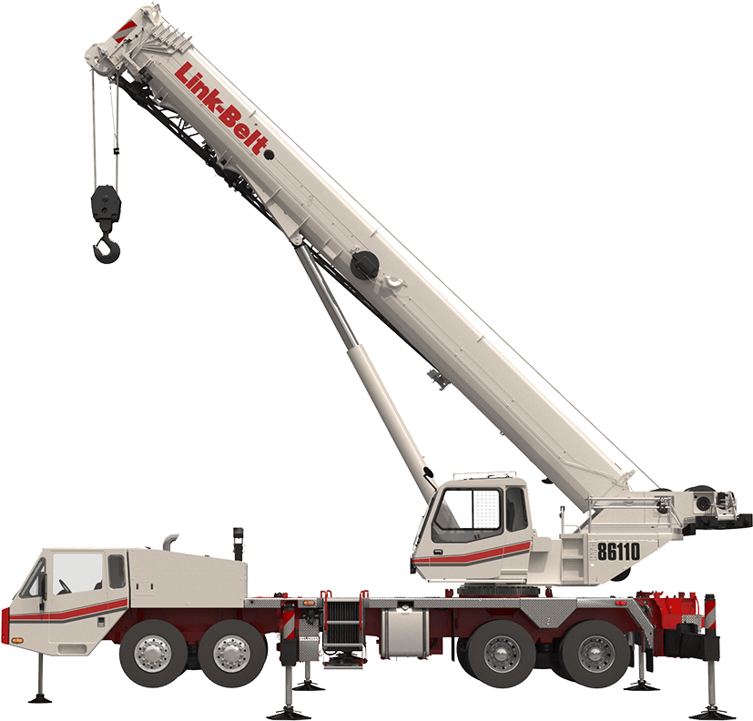 Link-Belt HTC-86110 truck-mounted crane, 100 t lifting capacity