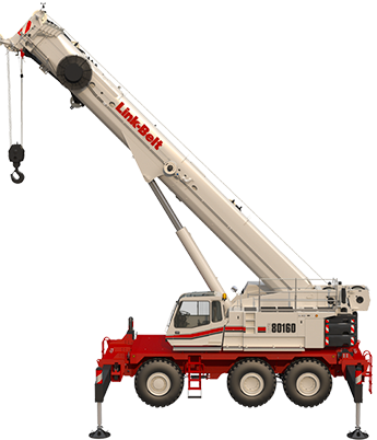 Link-Belt RTC-80160 Series II rough-terrain crane, 145 t lifting capacity