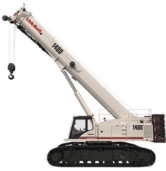 Link-Belt TCC-1400 crawler crane, 127 t lifting capacity