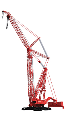 Manitowoc 31000 crawler crane, 2300 t lifting capacity