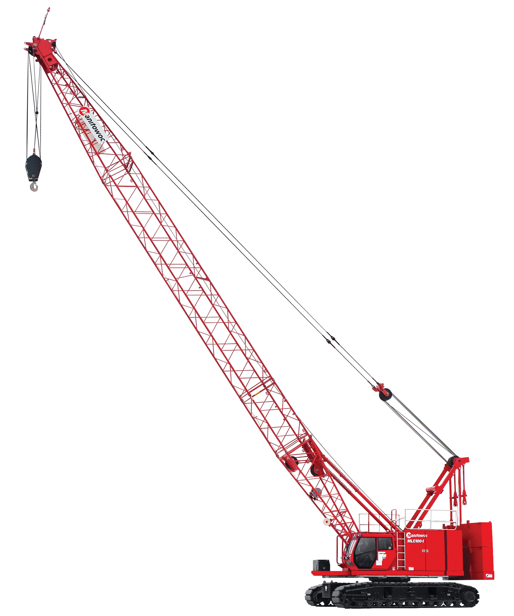 Manitowoc MLC100A-1 crawler crane, 90.7 t lifting capacity