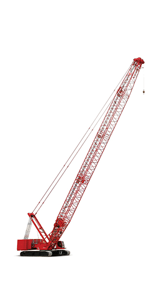 Manitowoc MLC300 crawler crane, 350 t lifting capacity