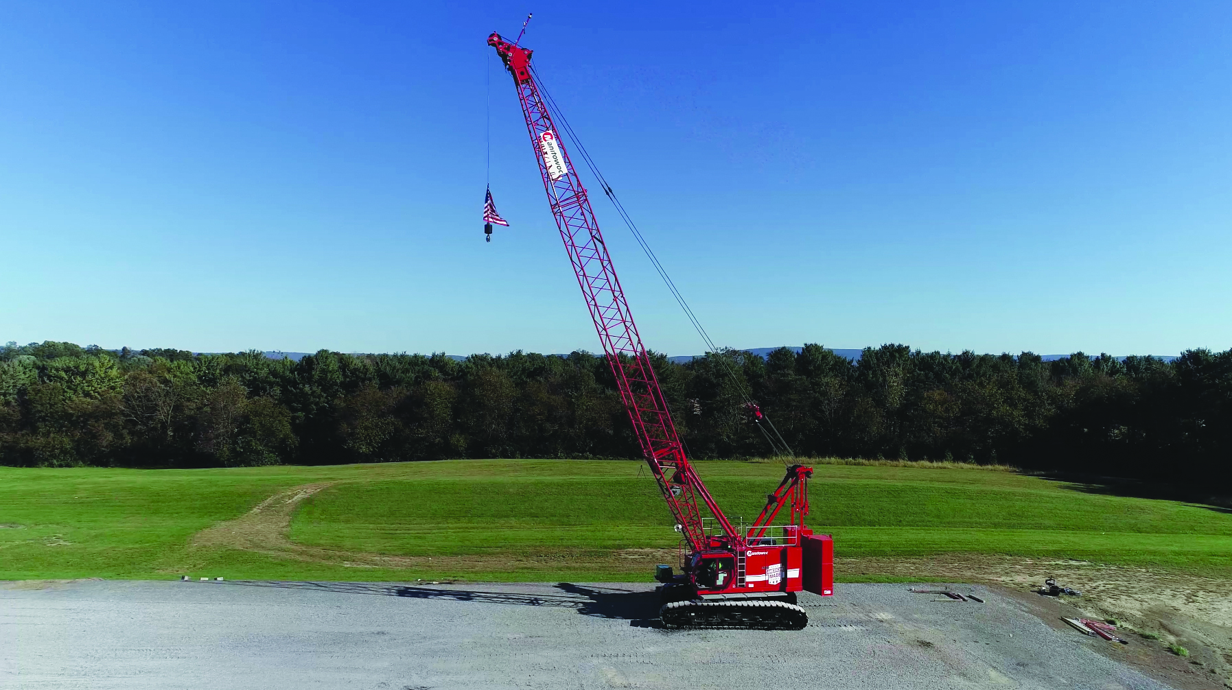 Manitowoc MLC80A-1 crawler crane, 72.6 t lifting capacity