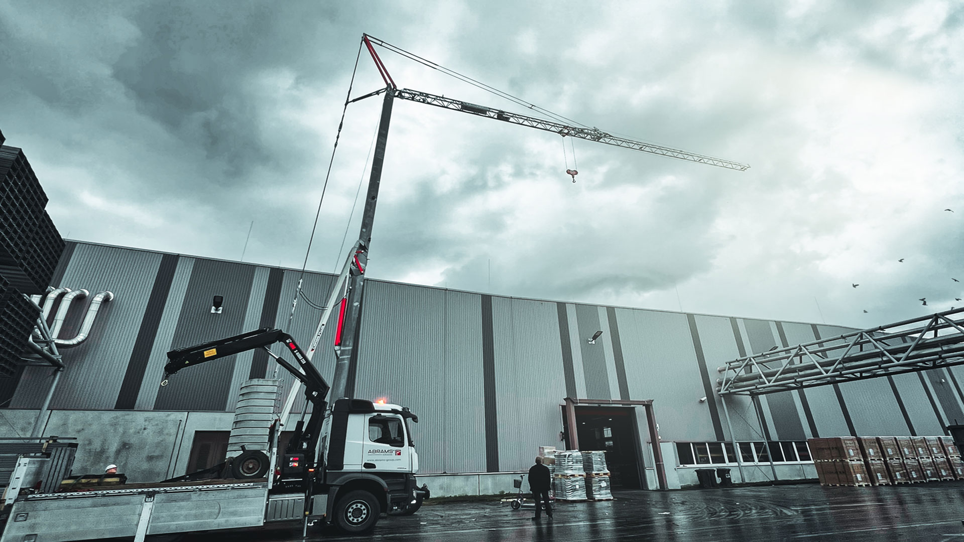 Raimondi CBR 28 PLUS tower crane, 2.5 t lifting capacity