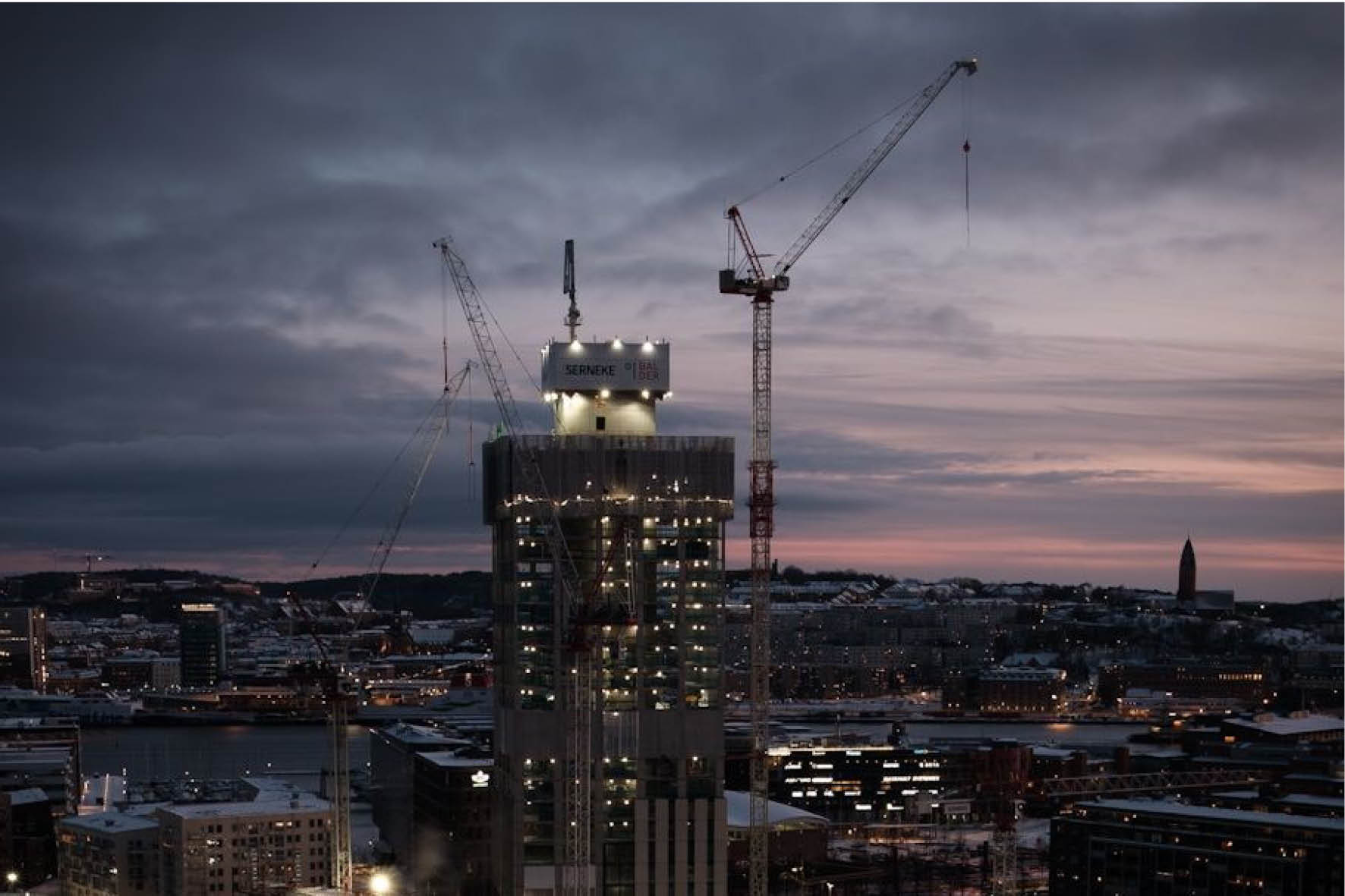 Raimondi CTL 282-18 tower crane, 18 t lifting capacity