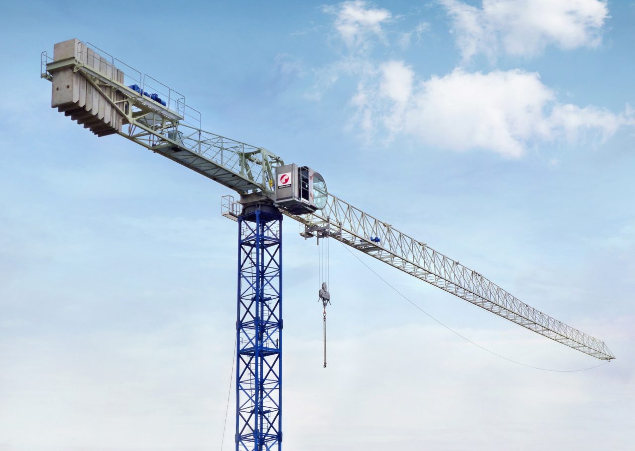 Raimondi MRT234 tower crane, 12 t lifting capacity