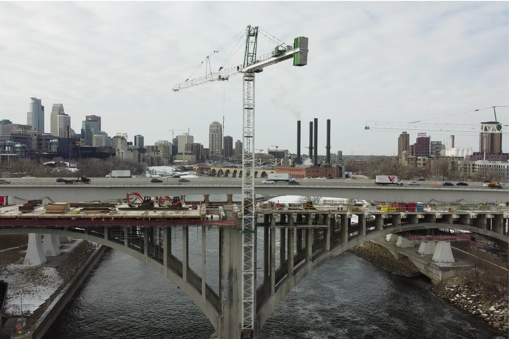 Raimondi SK 575-32 tower crane, 32 t lifting capacity