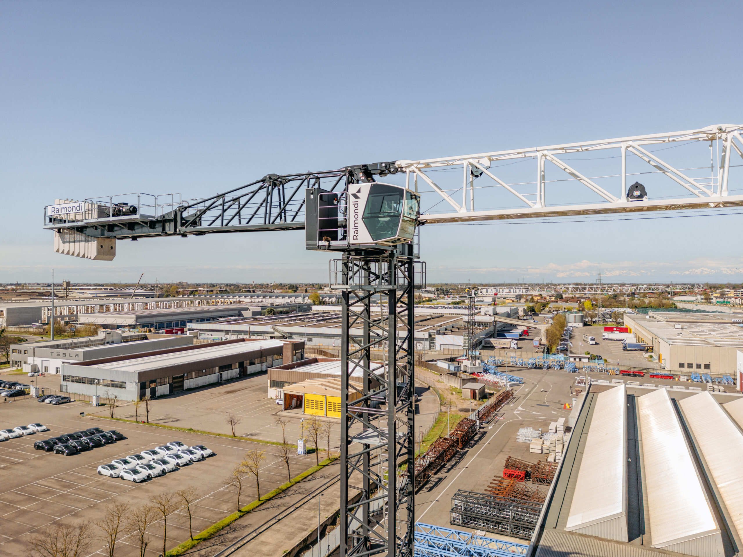 Raimondi T357 tower crane, 16 t lifting capacity