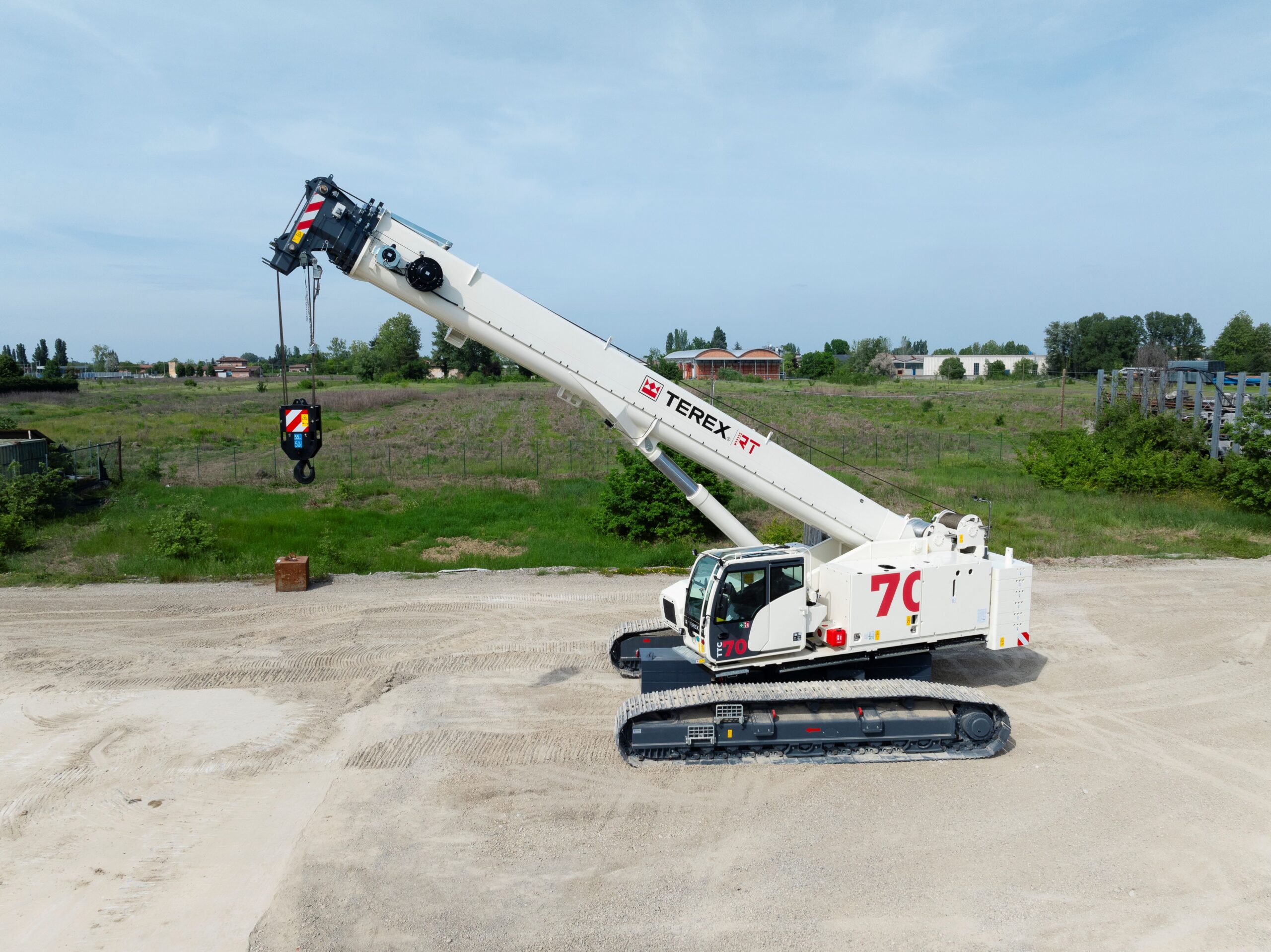 Raimondi TTC 70 crawler crane, 70 t lifting capacity