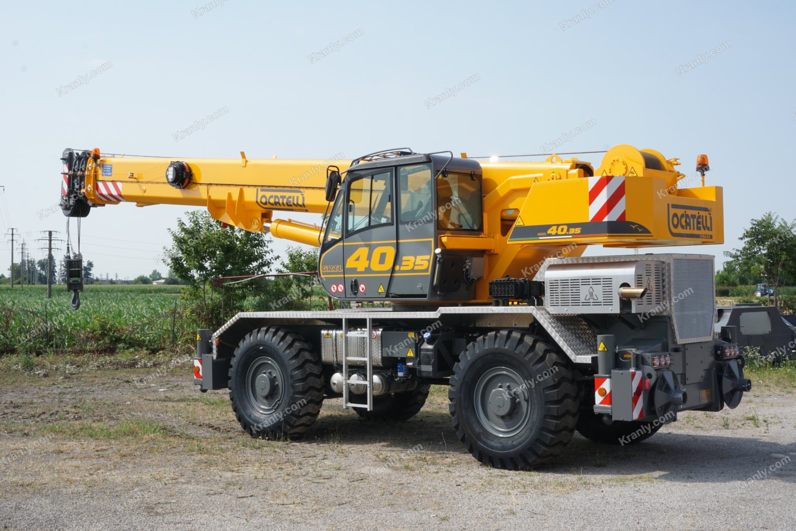 2026 Locatelli GRIL 40.35 rough-terrain crane, 35 t lifting capacity